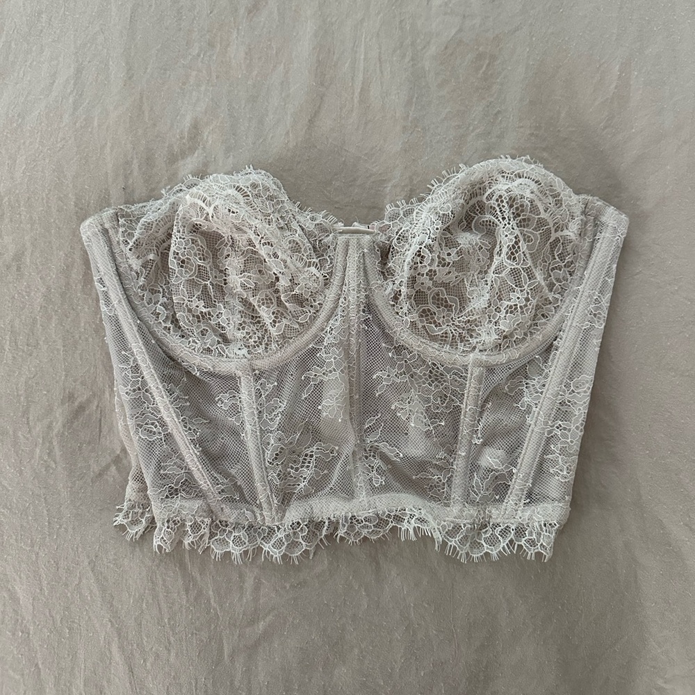 White Victoria’s Secret corset